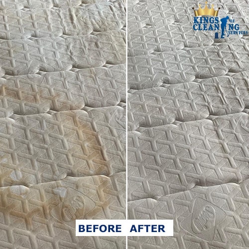 before and after mattress cleaners