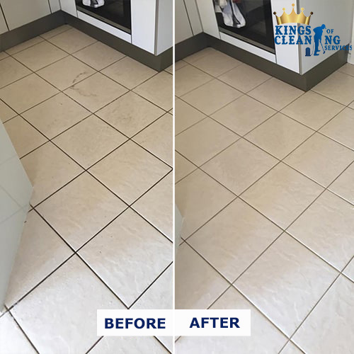 floor tile grout cleaning